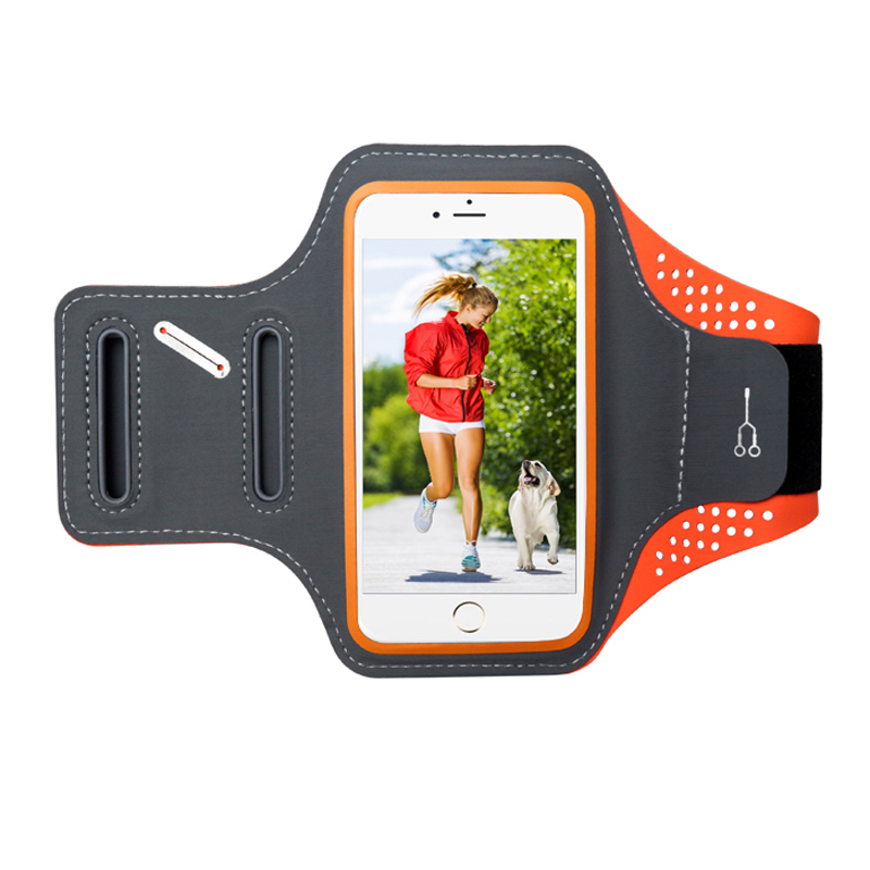 Løbende Sports Fitness Armband Mobil Holder Lycra Armband for Phone